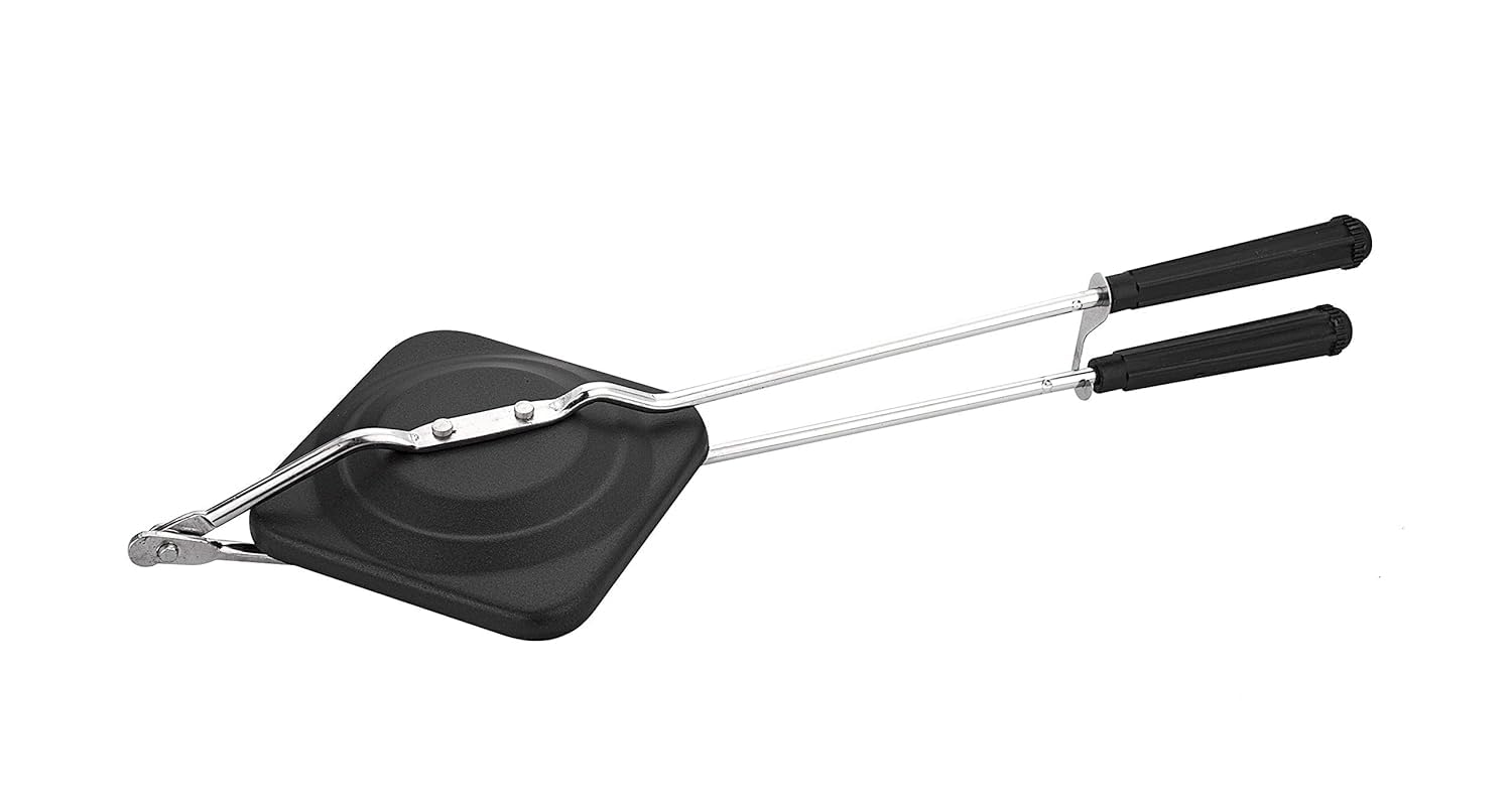 SANGOZ'S Non-stick Gas Toaster Sandwich Maker | Regular Grill Sandwich Maker - Black(PACK OF 1)-image-30
