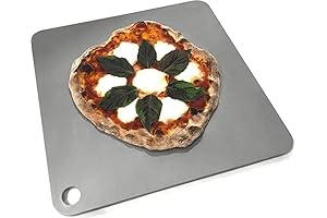 Conductive Cooking 16"x16" Square Steel for Pizza Deluxe Version (1/4")