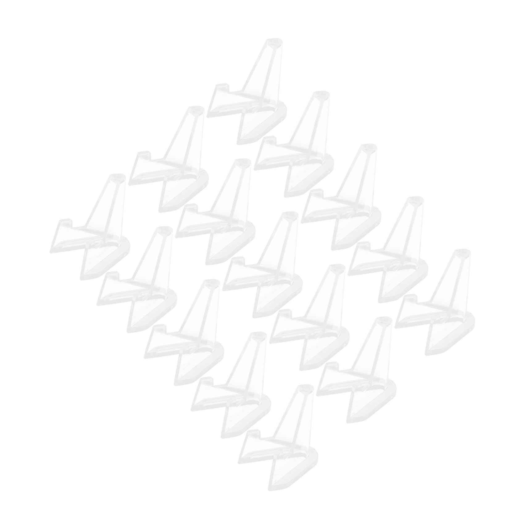 ERINGOGO 20Pcs Clear Guitar Pick Display Stand Holder for Plectrum Storage Compact and Stable Guitar Pick Organizer for Acoustic and Electric Guitars