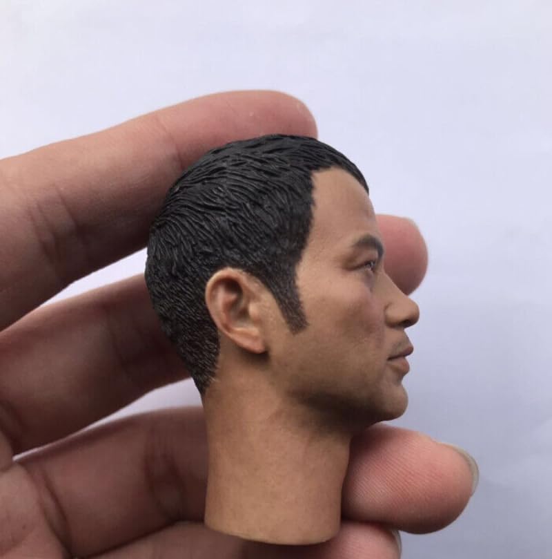 ximitoy 1/6 Scale Asian Men's headsculpt Head Sculpt for 12" Male Figure Dolls
