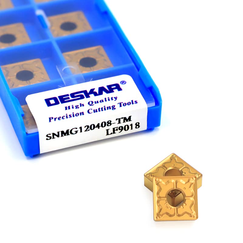 Deskar SNMG SNMG12 SNMG1204 SNMG1204 SNMG120408 TM SNMG120408-TM LF9018 Lama di tornitura quadrata