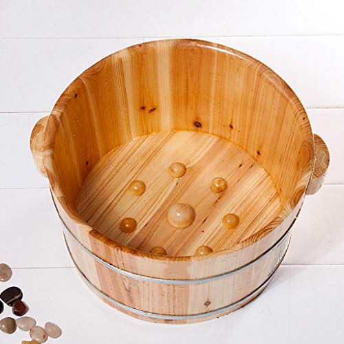Masajeador de pies Katzowen tipo barril de spa para baños de pies, cubeta para pedicura, cubeta para masaje de pies, para uso doméstico y hotelero, 41 x 21 x 30 cm miniatura 5