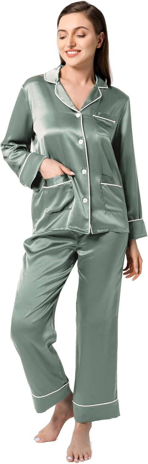 Ensemble Pyjama en Soie pour Femmes avec Jours de Maroc Ubuy