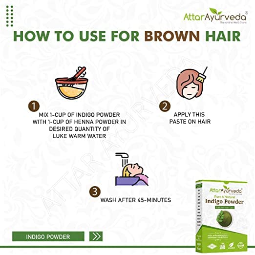 Polvo de índigo para cabello negro 400 gramos miniatura 5