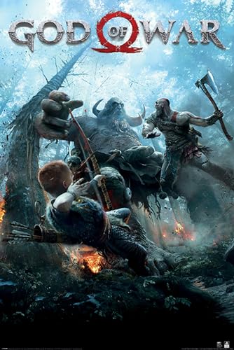 God of War Unisex Poster Multicolor Papier 61 x 91,5 cm Fan-Merch, Gaming