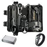 Tang M.Dynasty Kit de Supervivencia Senderismo, Profesional Kit de Supervivencia, Kit de Supervivencia de Emergencia Ligero y Portátil, Adecuada para Excursiones de Senderismo.