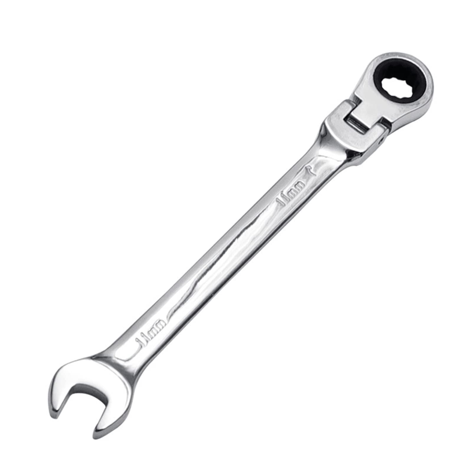 Hsioluted 6/7 / 8/9 / 10/11 / 12 / 13mm Dual-Purpose Ratchet Tool Ratchet Wrench with Flexible for Head for Car Repair Hand Tool Flexible Head Ratcheting Wrenches