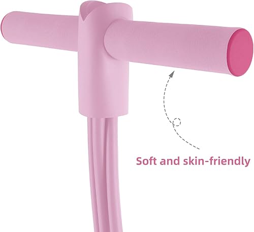 Miniatura 2 de Cuerda de tensión multifunción  4 bandas de resistencia de tubo con asas  Equipo de ejercicio de abdominales para gimnasio en casa, entrenador