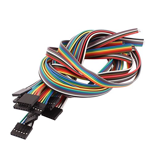 Cables jumper hembra 6P 40cm x10 Aexit miniatura 1