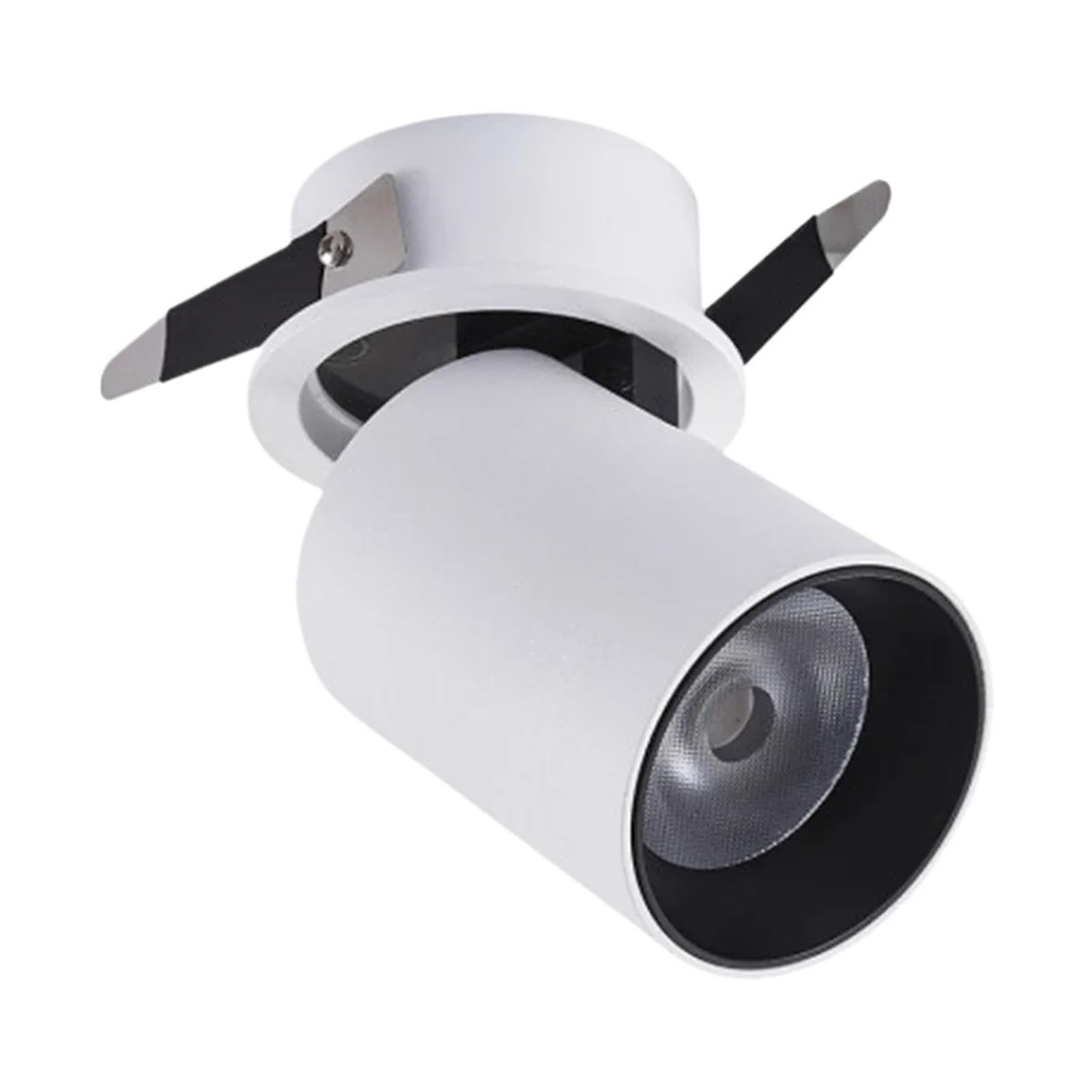 eufeifeiegds Eingebaute LED-Downlight-Deckenleuchte, faltbar und drehbar, 7 W/12 W, for Wohnzimmer, TV-Wand, Flur oder Decke, COB-Downlight(7W No Dimmable,WHITE_COLD WHITE)