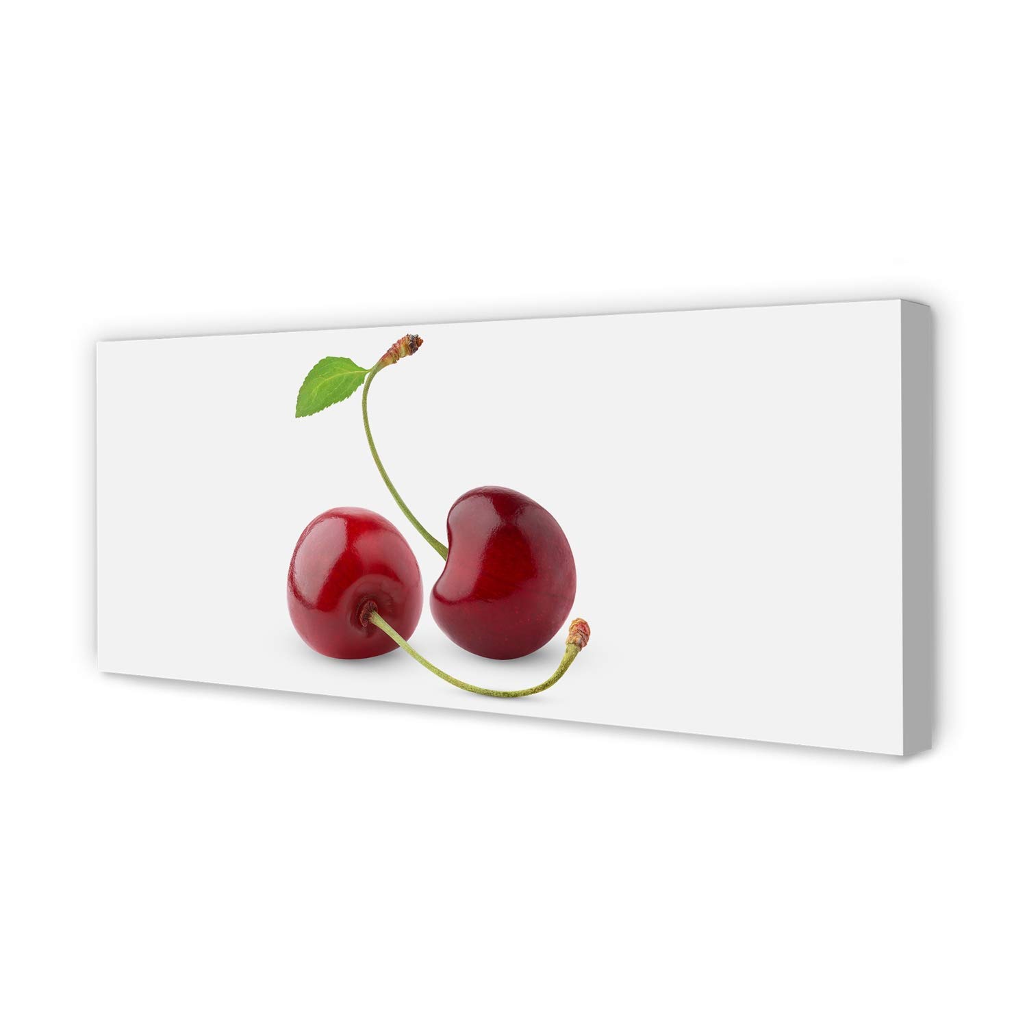 Tableau sur toile 125x50cm aux motifs de fruits et abricots pour décoration murale