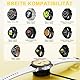 Ladekabel Ladegerät für Samsung Galaxy Watch 7/6/ 6 Classic/ 5/5 Pro/ 4/3/ Active, USB C Magnetische Ladestation Galaxy Watch Ladegerät Nylonkabel mit Adapter Typ C auf USB-A (2 Stück)