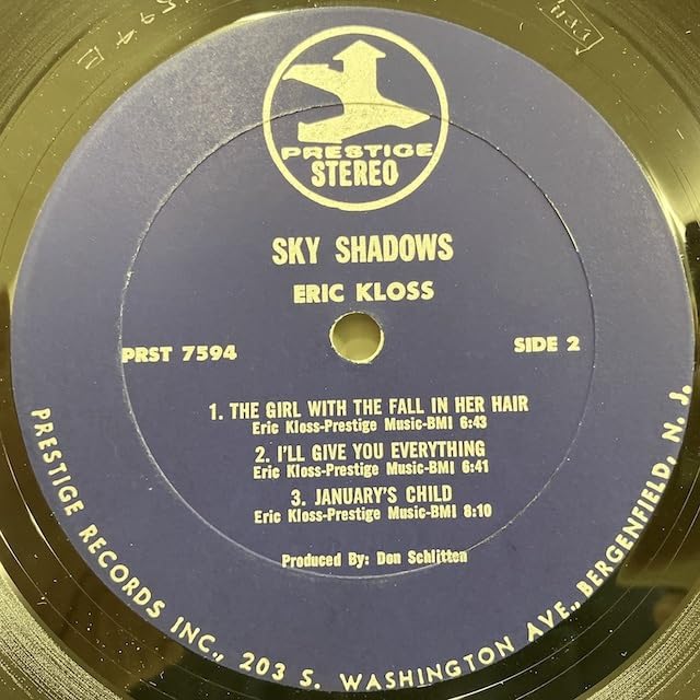 Amazon.co.jp: □ JAZZ Eric Kloss/Sky Shadows US original