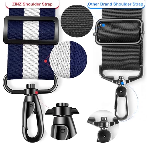 Image of ZINZ 79.5 inch Universal Strap with Ultra-Thick Fixed Breathable Pad - Adjustable Heavy-Duty Shoulder Strap for Laptop, Crossbody, Luggage, Gym, Camera Bag and More - TW01B06