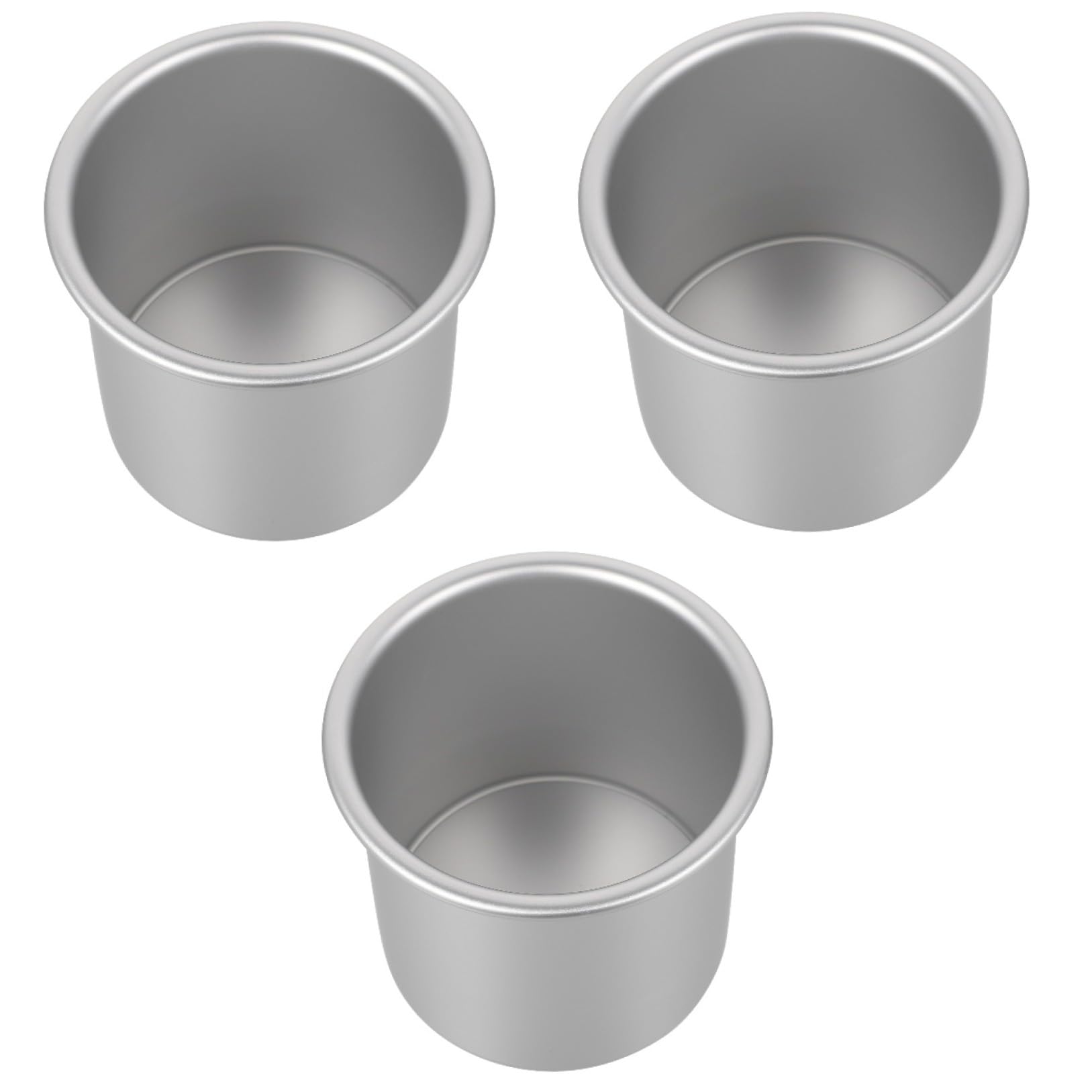 Abaodam 3pièces Moule à Gâteau Antiadhésif Moule à Chiffon Élevé Pour Gâteaux Pour Pâtisserie Et Cheescakes Démoulage Facile Et Résistant
