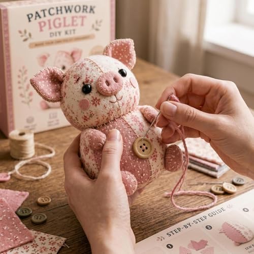 Kits de couture DIY | Petit Loulou – Créez votre propre peluche à la main