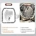 4R70W 4R75W 4R75E Transmission Filter with Gasket Kits Compatible with 1994-2010 F-150, 1996-2004 M-ustang, 1997-2006 E-xpedition, Replaces OE# FT105, F6AZ7A098A, 58955