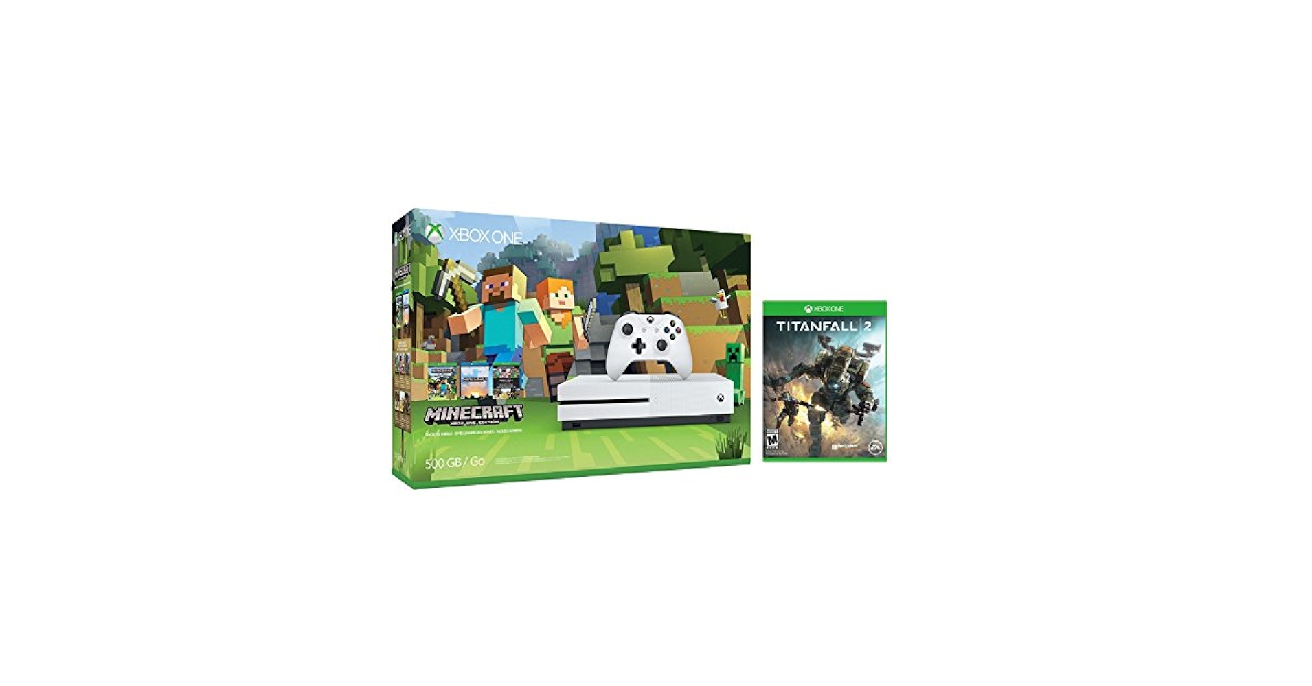 Amazon.com: Xbox one S Console Bundle 2 items: Xbox One S