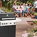 TAINO BLACK Gasgrill (BLACK 4+1)
