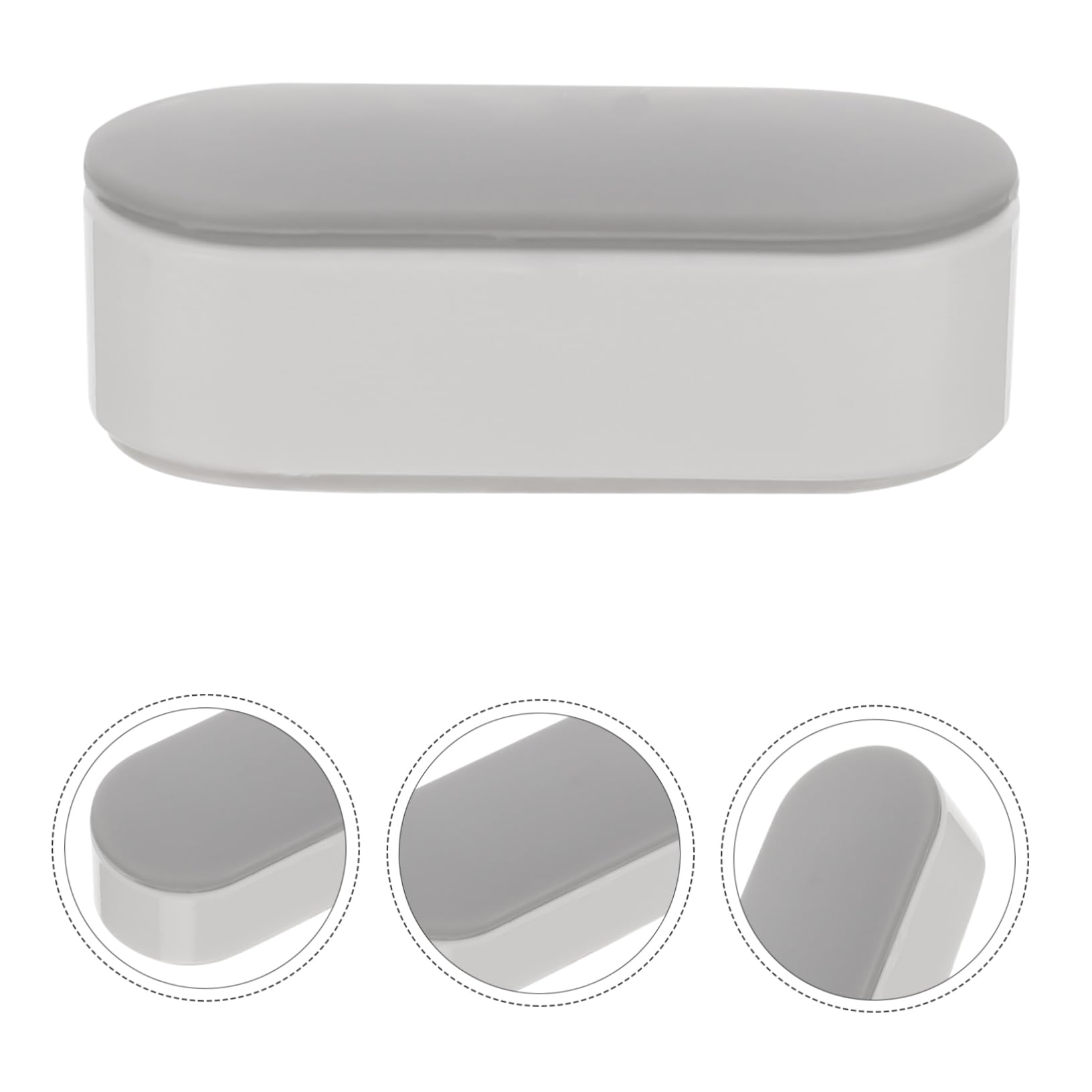 Lurrose 5 Ensembles Joint De Siège De Toilette Raccords De Siège De Toilette Cuvette De Toilette Pare-Chocs De Siège De Bidet Remplacement De Valve De Chasse 4 pièces * 5