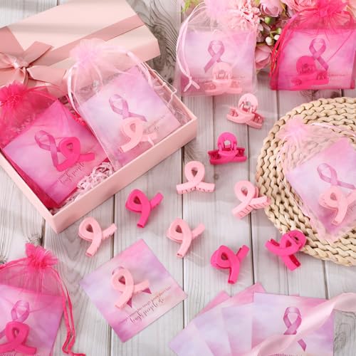 Set de 36 Pinzas Rosa Conciencia Cáncer de Mama miniatura 5