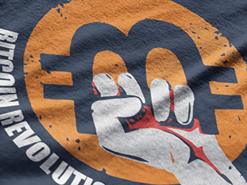 Men's Graphic T-Shirt Bitcoin Revolution HODL BTC Crypto Traders Eco-Friendly Limited Edition Short Sleeve - Image 6