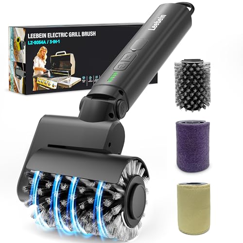 Leebein Electric Grill Brush for Outdoor, 2026 Upgraded BBQ Grill