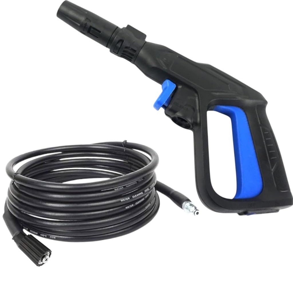 Fieldstar Professional Pressure Washer Gun Combo – Compatible with JPT, STARQ, RESQTECH and More | Includes 8M High-Pressure Hose | Heavy-Duty Spray for Car, Home & Outdoor Cleaning