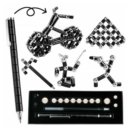 Magnetic Fidget Pen Toys For Ages 8-13 - Gifts For Teenage Boy Girl Magnet Pen Decompression Toy Pen 10 11 12 13 14 15 Year Old Boy Gift Ideas - Fidget Pens For Teens Cool Presents For 10-15 Year Old