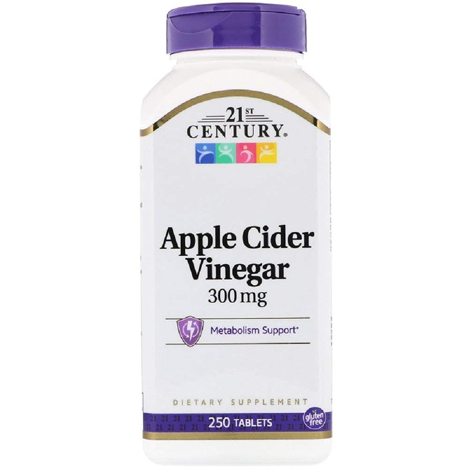 21st Century Apple Cider Vinegar 300 Mg - 250 Tablets