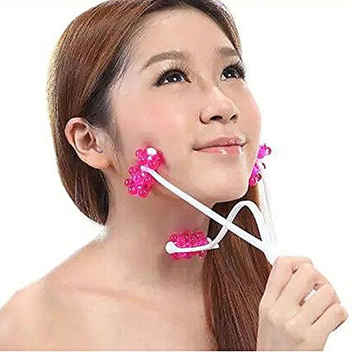 Foreveryang Neck Face Roller Slim Massage Facial Tool Massager Slimming Remove Double Chin