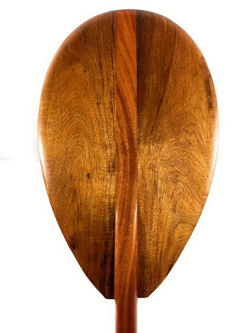 Tikimaster Blonde Decorative Koa Paddle 50 inch T-Handle - Made in Hawaii | #koa7300