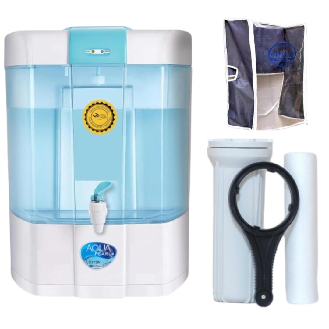 AQUA PERAL RO Water Purifier | RO + LED UV + Copper + Alkaline + TDS Controller | 12 LPH | Auto On/Off | Upto 3000 TDS | Suitable for Borewell, Tanker & Municipal Water-image-33
