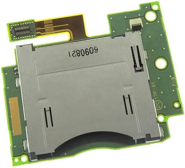 Replacement Game Card Slot Socket with Board Micro SD TF Card Slot Socket for Nintendo New 3DS XL LL (Game Socket)
