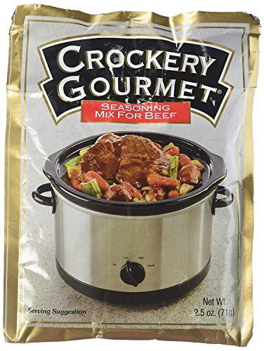 crockery crock pot - Crockery Gourmet Superior Touch Seasoning Mix for Beef, Packets, 2.5 oz (Pack of 3)