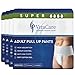 48 x Incontinence Pants Women and Men | Adult Diapers | Adult Nappies | Adult Incontinence Pull Up Pants | Medium Size | Soft-Stretch Waistband | (4 Packs of 12)