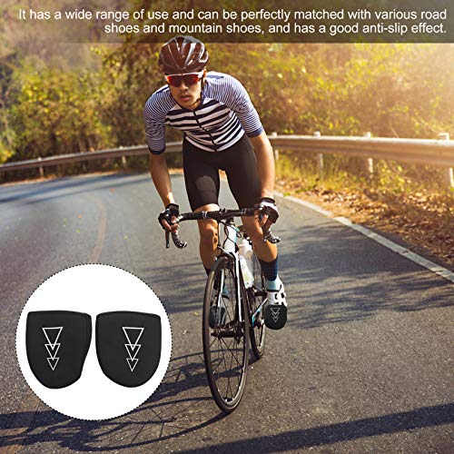 Cubiertas para zapatillas de ciclismo Abaodam, 1 par, cubremitad transpirables para uso exterior, diseño antideslizante, compatibles con zapatillas de carretera y montaña, con detalles reflectantes miniatura 6