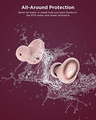 Image of 1MORE ColorBuds True Wireless Earbuds, Premium Bluetooth Earphones IPX5 Water Resistant, 22 Hours Playtime with Fast Charge and ENC Microphones, Auto Play /Pause, for Workout, Sports, Home Office