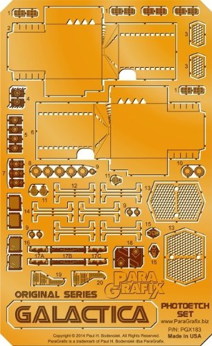 Paragrafix Original Series Galactica Photoetch Set - 1/4105 Scale