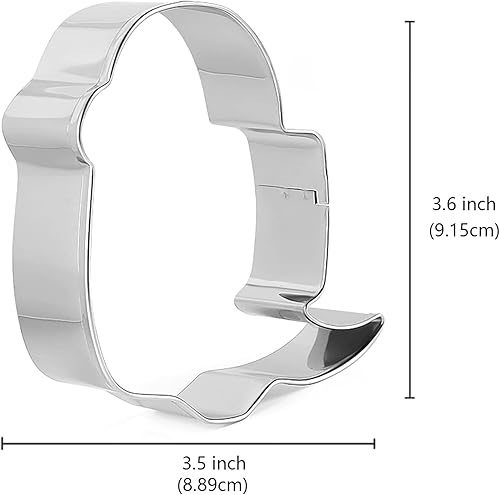 Miniatura 5 de Juego de 5 piezas de cortadores de galletas Among us – Moldes para hornear galletas DIY divertido cortador de galletas de acero inoxidable y
