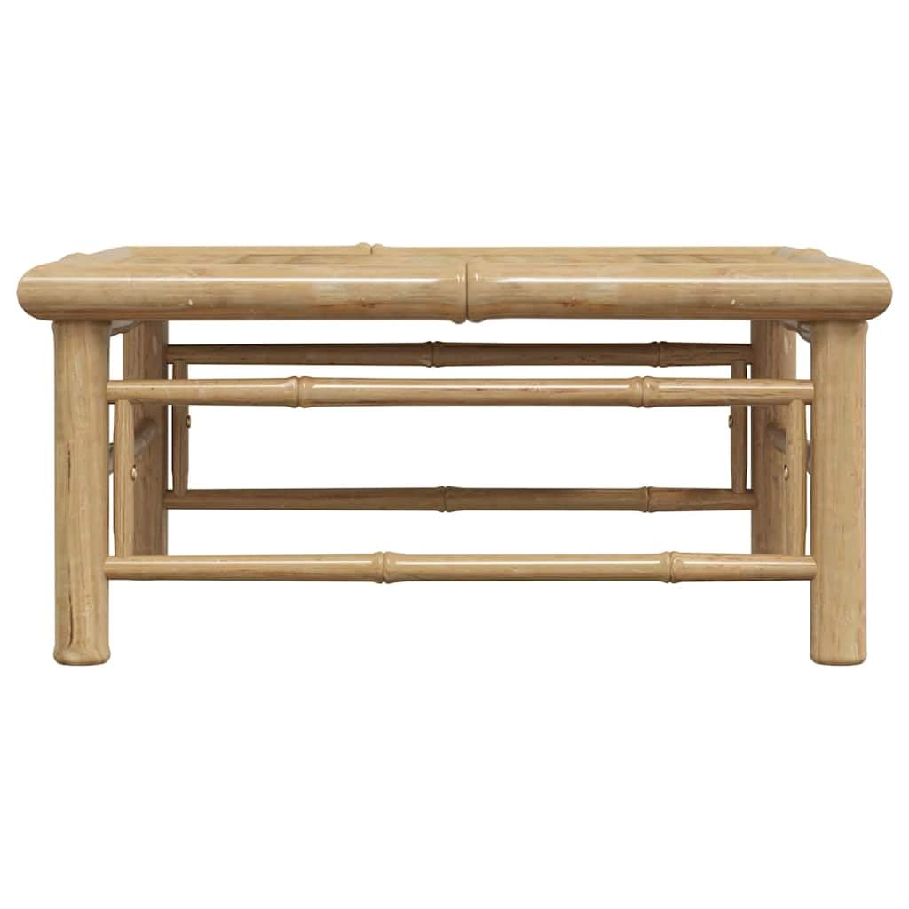 vidaXL Tavolo da Giardino 65x65x30 cm in bambù