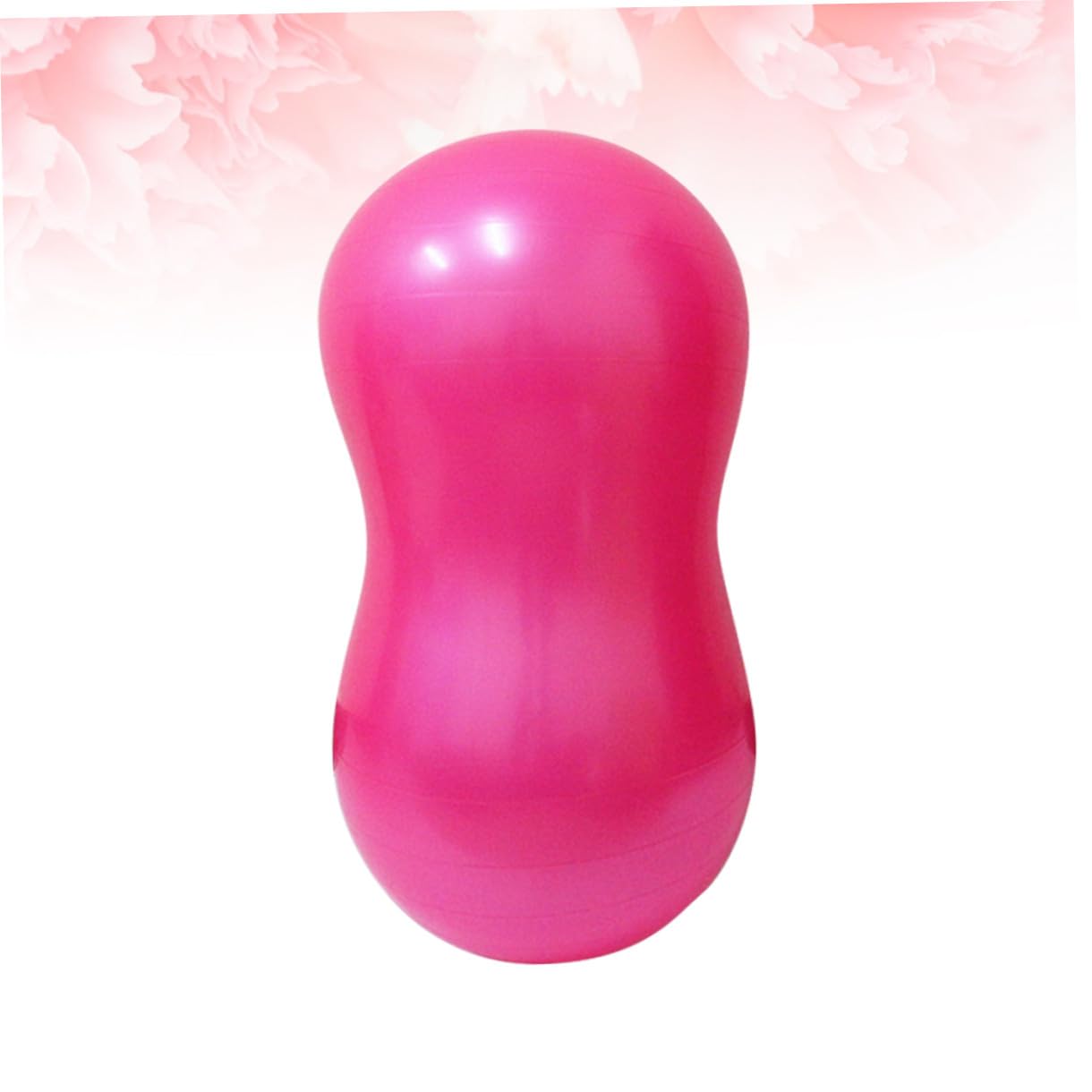 Platzfester Verdickter Erdnuss Gymnastikball aus PVC rutschfest Yogaball Trainingsgerät für Gleichgewicht Fitnessstudio und Pilates zu Hause