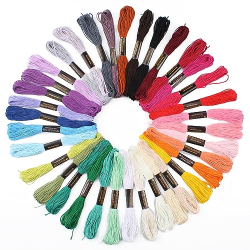 Hilos de Bordar 36 Colores