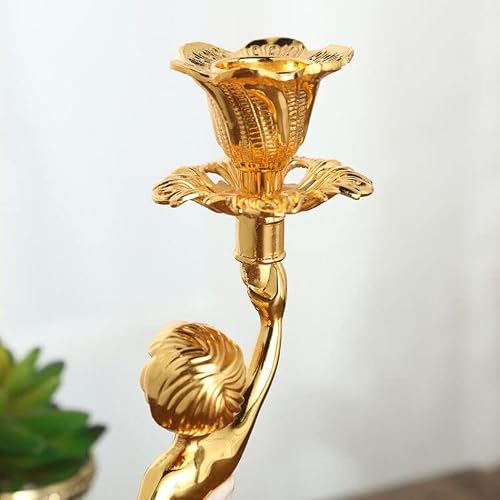 Set Of 2 Boy Putto Putti Vintage Taper Candle Holders, Renaissance Baroque Style Baby Angel Candlestick Holder Home Décor #TOP3