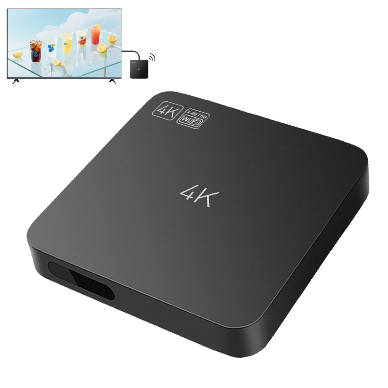 Digital Signage Media Player Box Free Cloud CMS System Trasforma il tuo TV in display pubblicitario... (YM05/1+8G)