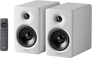 Edifier M90 - Altavoces de computadora de 100 W RMS, Audio de Alta resolución, LDAC, Bluetooth 6.0 Altavoz Compacto, Entrada HDMI eARC/óptica/USB-C/AUX, Altavoces alimentados Sub, Control Remoto para