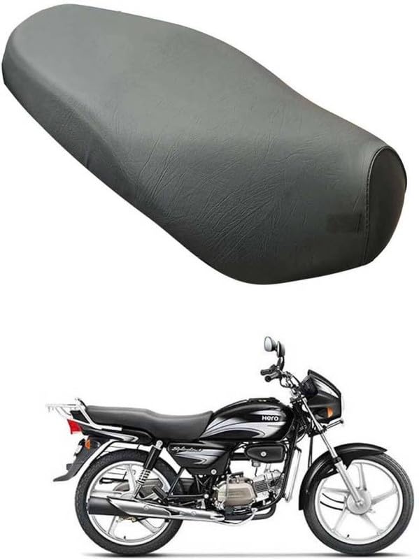 CARBOX Waterproof Durable Faux Leather Bike Seat Cover for Hero Splendor, Splendor Plus, Pro BS4 All Models - Pack of 1