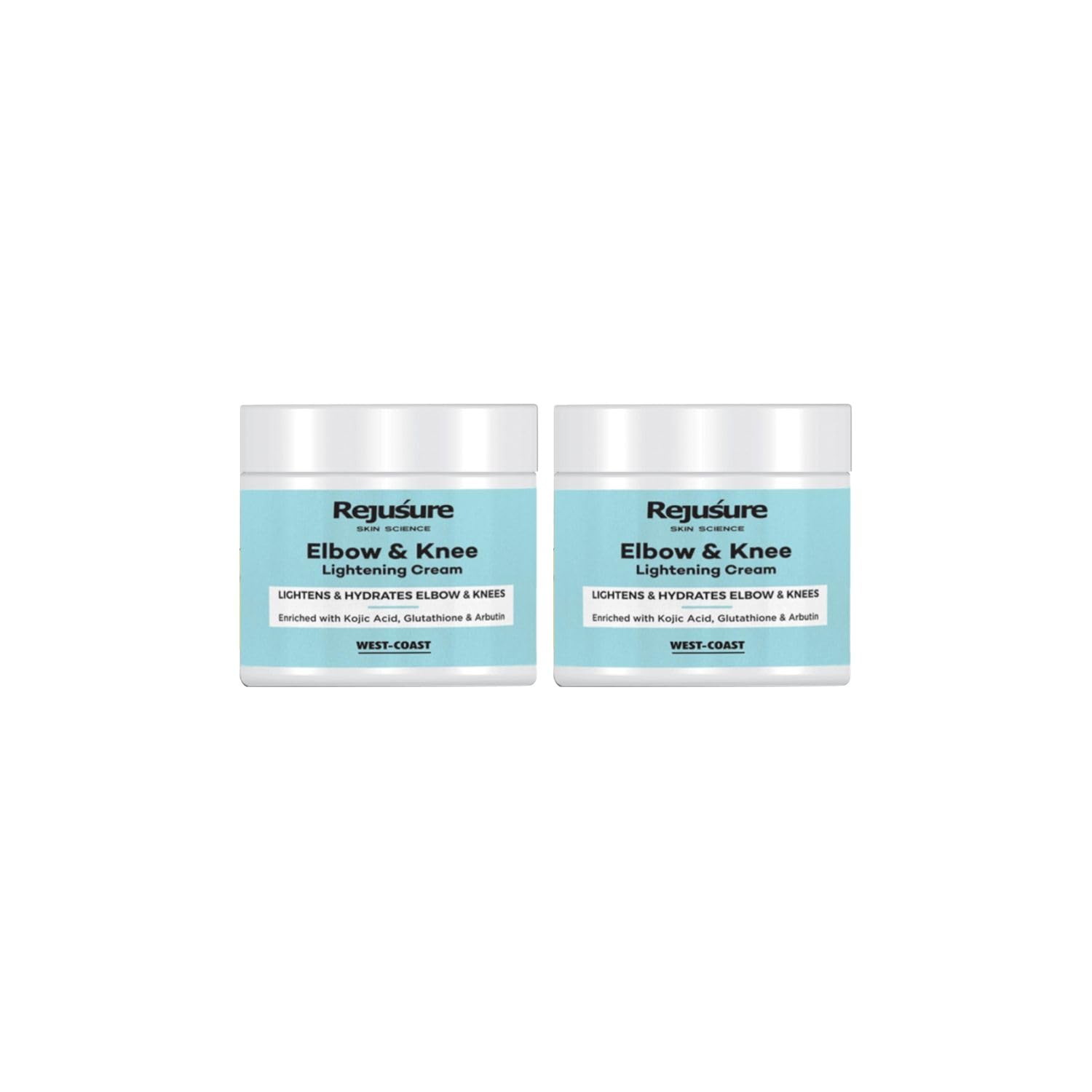 Rejusure Elbow & Knee Lightening Cream – Lightens & Hydrates Elbow & Knees – 50 gm (Pack of 2)