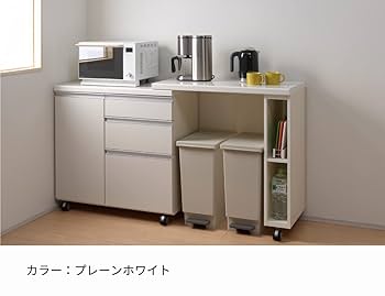 Pamounaパモウナ キッチンカウンター 白　幅140cm 【送料込】 Amazon.co.jp: パモウナ(Pamouna) 食器棚 キッチンカウンター 幅