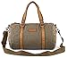 Produktbild Gootium 30317 Vintage Canvas Weekender Schultertasche Reisetasche Sporttasche Unisex - L Olivgrün